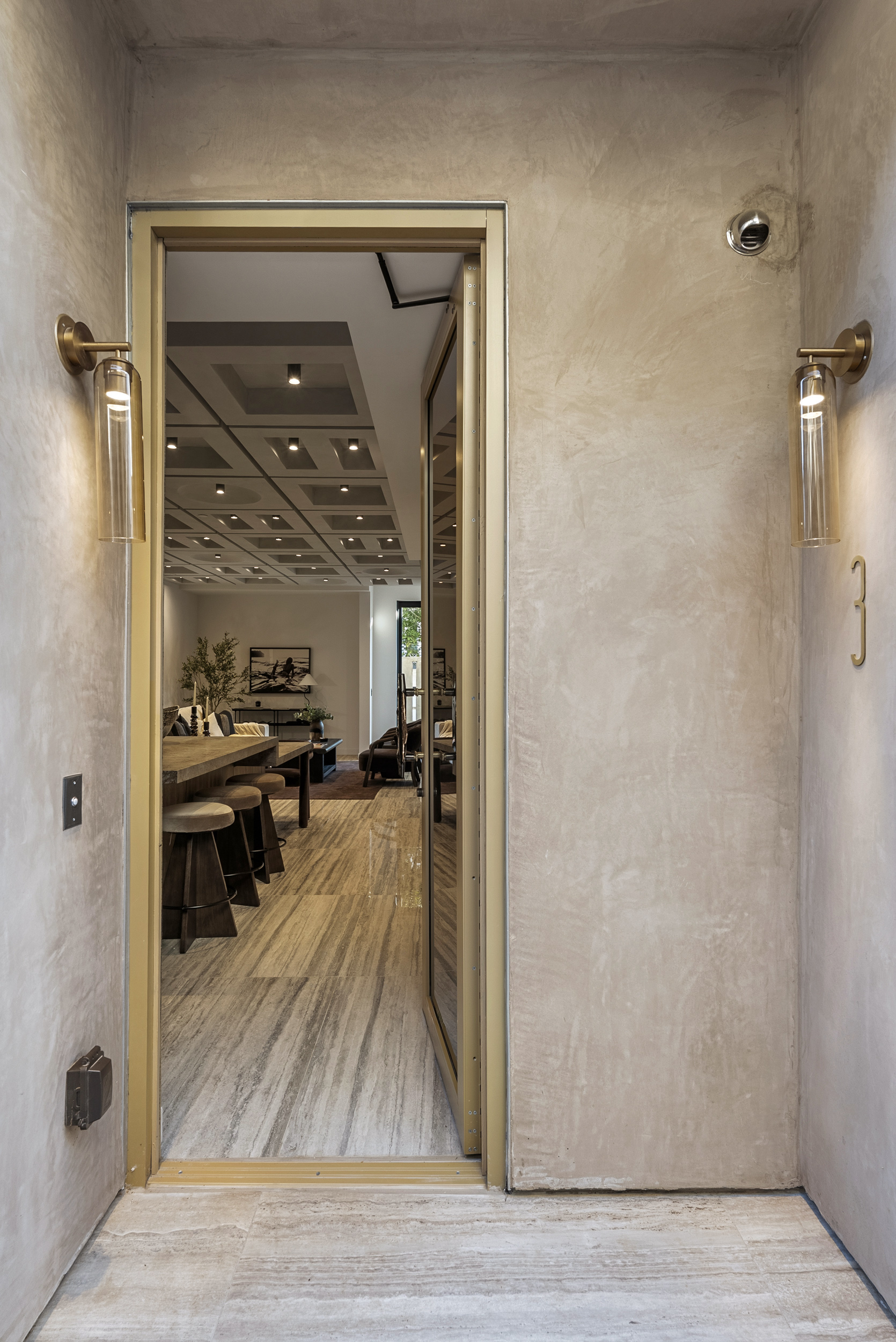 Interior of Unit 3, The Toffee Prisma